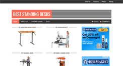 Desktop Screenshot of beststandingdesks.com