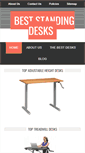 Mobile Screenshot of beststandingdesks.com